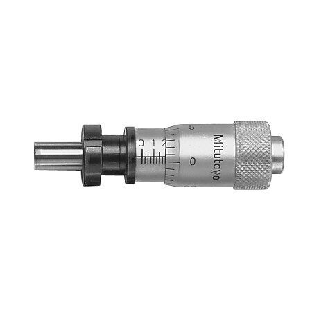 Mitutoyo Mic Head .5 In, .001 In, .375 In, CNut, F, LT 148-358